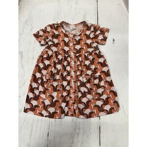 Kate Quinn Bamboo Collection baby girl Dress Size 6-12 Months Horse Print